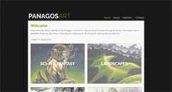 Desktop Screenshot of panagosart.com