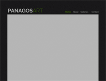 Tablet Screenshot of panagosart.com